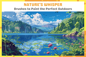 134 Premium Nature Brushes