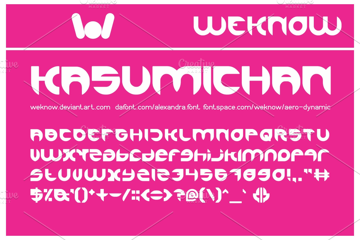 alexandra font preview 2