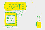 Rubb'r Stamp | Handmade Tactile Font, a Sans Serif Font by HeyAidan (Thumbnail 4 of 7)