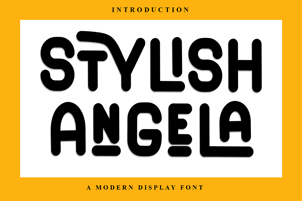Stylish Angela, a Handwritten Font by FreshTypeINK (Photo 1 of 8)