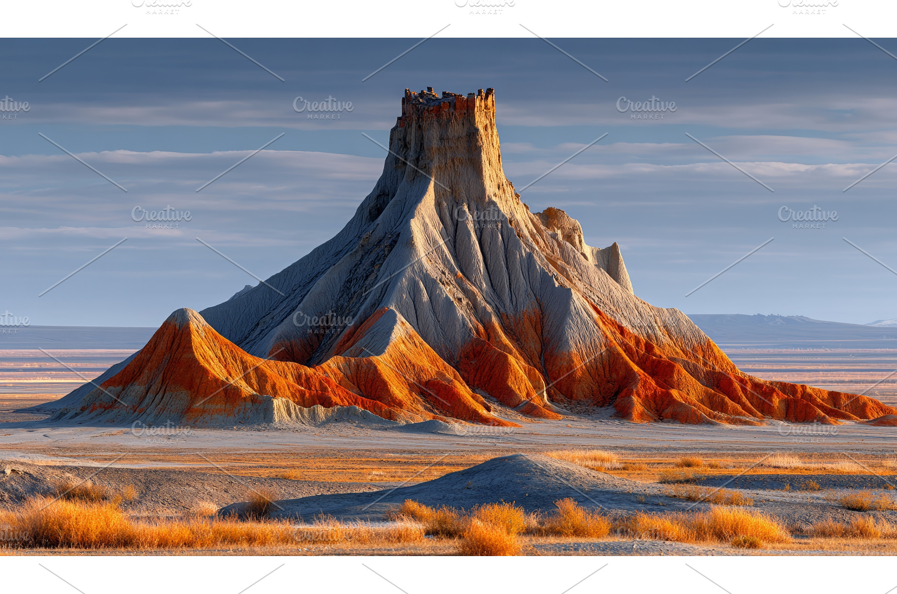 The Aktau Mountains are visible in a, an Architecture Photo by ZinetroN
