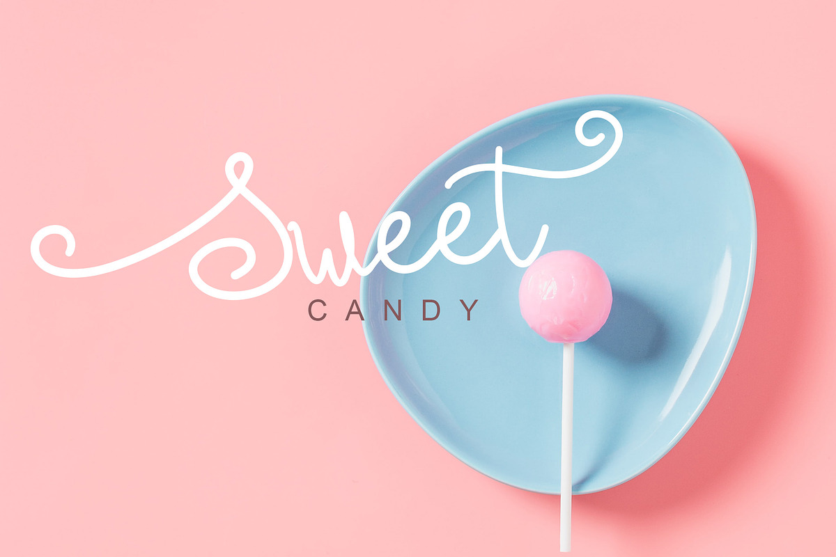 Smotie Butter - Monoline Script, a Script Font by NTC Graphic (Photo 2 of 9)