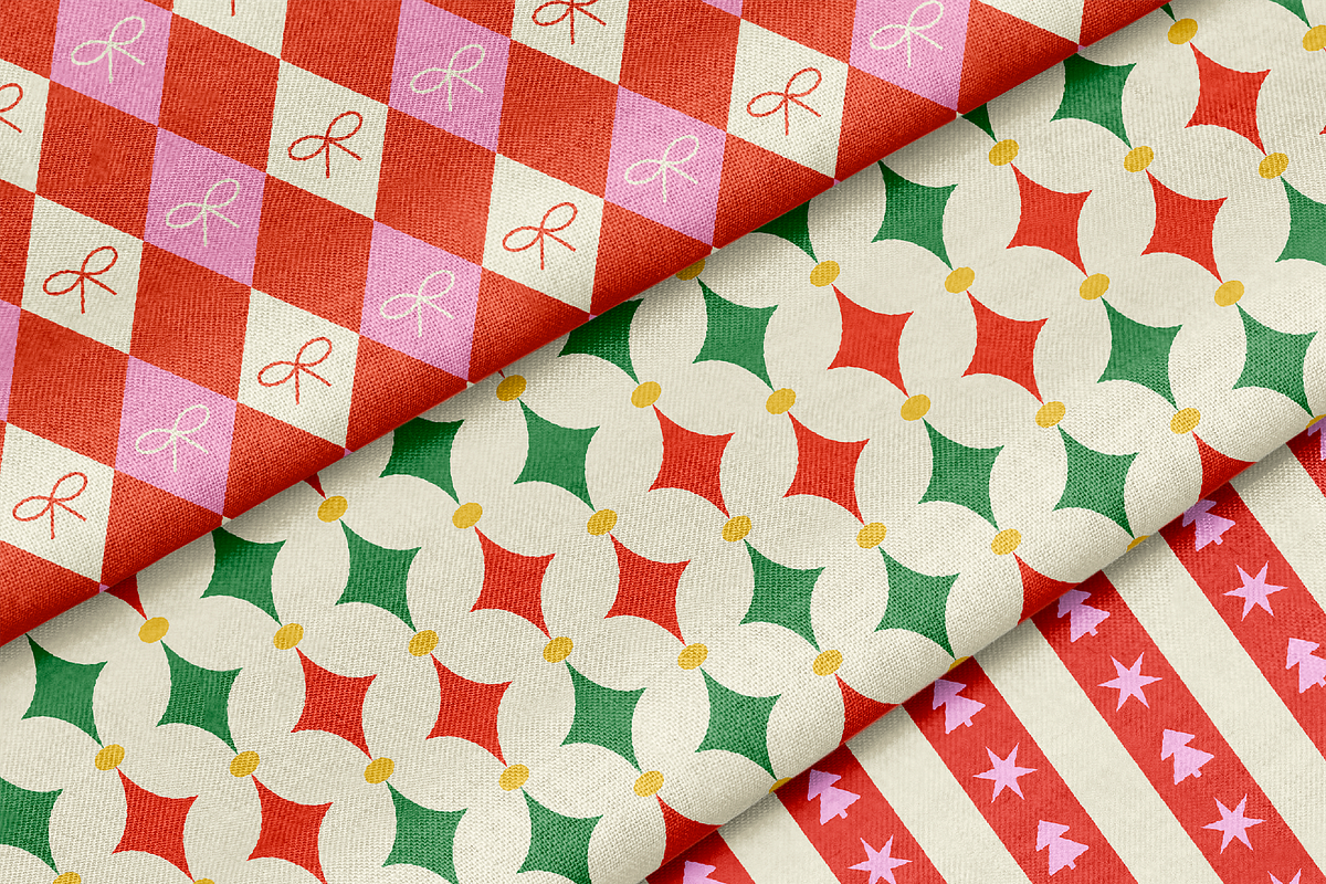 Holiday Patterns & Backgrounds, a Pattern Graphic by Felizabeth Design (Photo 3 of 13)
