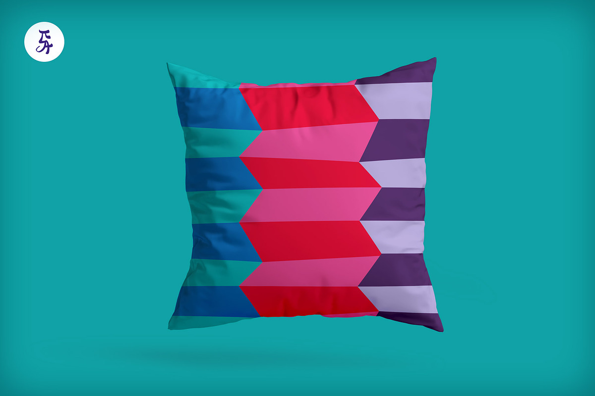4 Retro Seamless Vector Pattern, a Pattern Graphic by Pia Kolle (Photo 9 of 14)