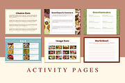 WORKBOOK CANVA TEMPLATE, a Print Template by The Little Lily Studio (Thumbnail 3 of 5)