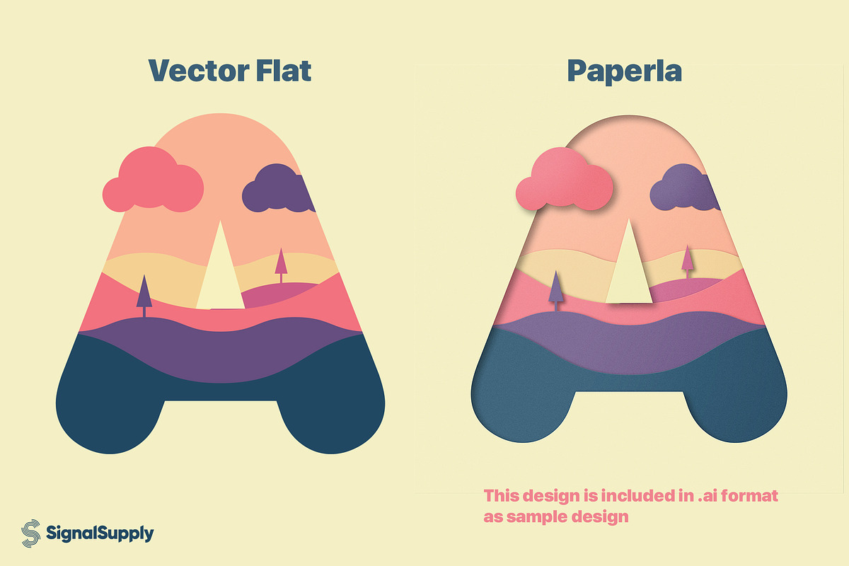 Paperla Paper Cut Effect Generator, a Texture Graphic by SignalSupply (Photo 2 of 7)