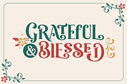Mercy Christole Font, a Serif Font by Burhan Afif (Thumbnail 7 of 10)