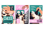 Chess game cards, posters set, a Person Illustration by PaperTrident (Thumbnail 2 of 2)