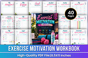 Exercise Motivation Workbook | Fit, a Stationery Template by Mustafiz (Thumbnail 1 of 4)