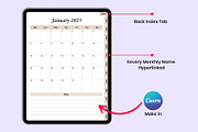2025 Digital That Girl Planner Canva, a Stationery Template by Mustafiz (Thumbnail 5 of 15)