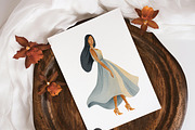 Amalfi Coast Clipart Set, a Person Illustration by PaintPixelCo (Thumbnail 7 of 15)