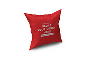 Pillow Cushion Mockup Template Set, a Household Mockup by DesignRushMarket (Thumbnail 11 of 11)