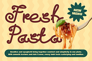 Twisted Noodle Display Noodle Font, a Script Font by PutraCetol Studio (Thumbnail 2 of 5)