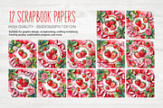 Strawberry Dreams, a Background Graphic by Curve Design (Thumbnail 7 of 7)