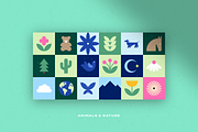 700 Objects, Shapes, Icons, Patterns, a Pattern Graphic by Artec Maison (Thumbnail 4 of 9)