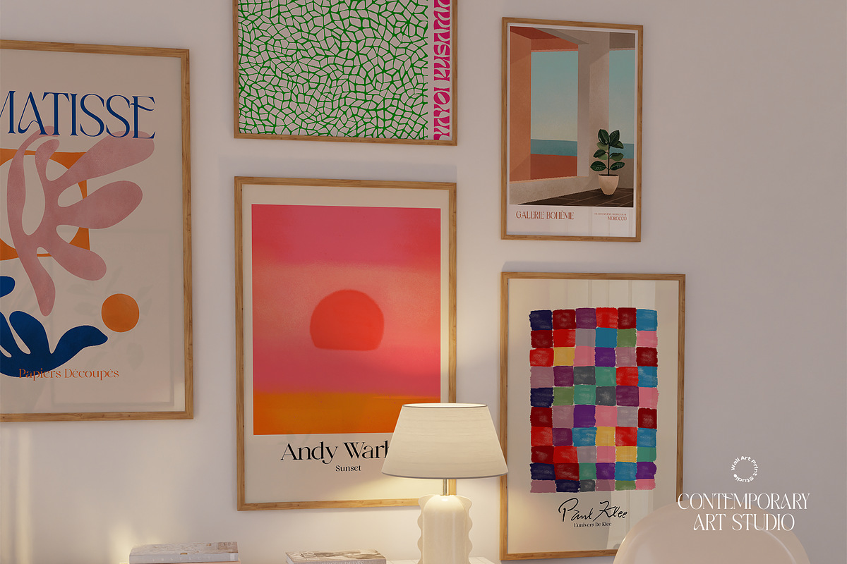 Contemporary Art Bundle 1, a Graphic by Wall Art Print Studio (Photo 10 of 37)