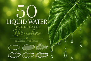 Procreate Water & Liquid Brushes