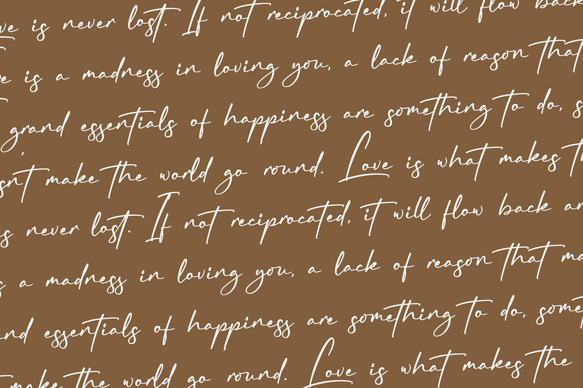Rundreams Signature Modern Signature, a Script Font by Letterena Studios Script (Photo 8 of 15)