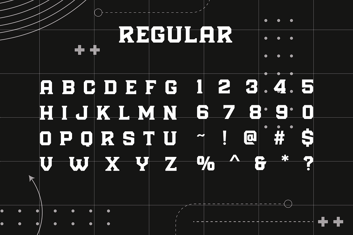 Endzone Express - Sport Typeface, a Serif Font by HipFonts (Photo 5 of 10)