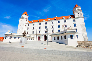 Castle in Bratislava, Slovakia, a Photo by saiko3p