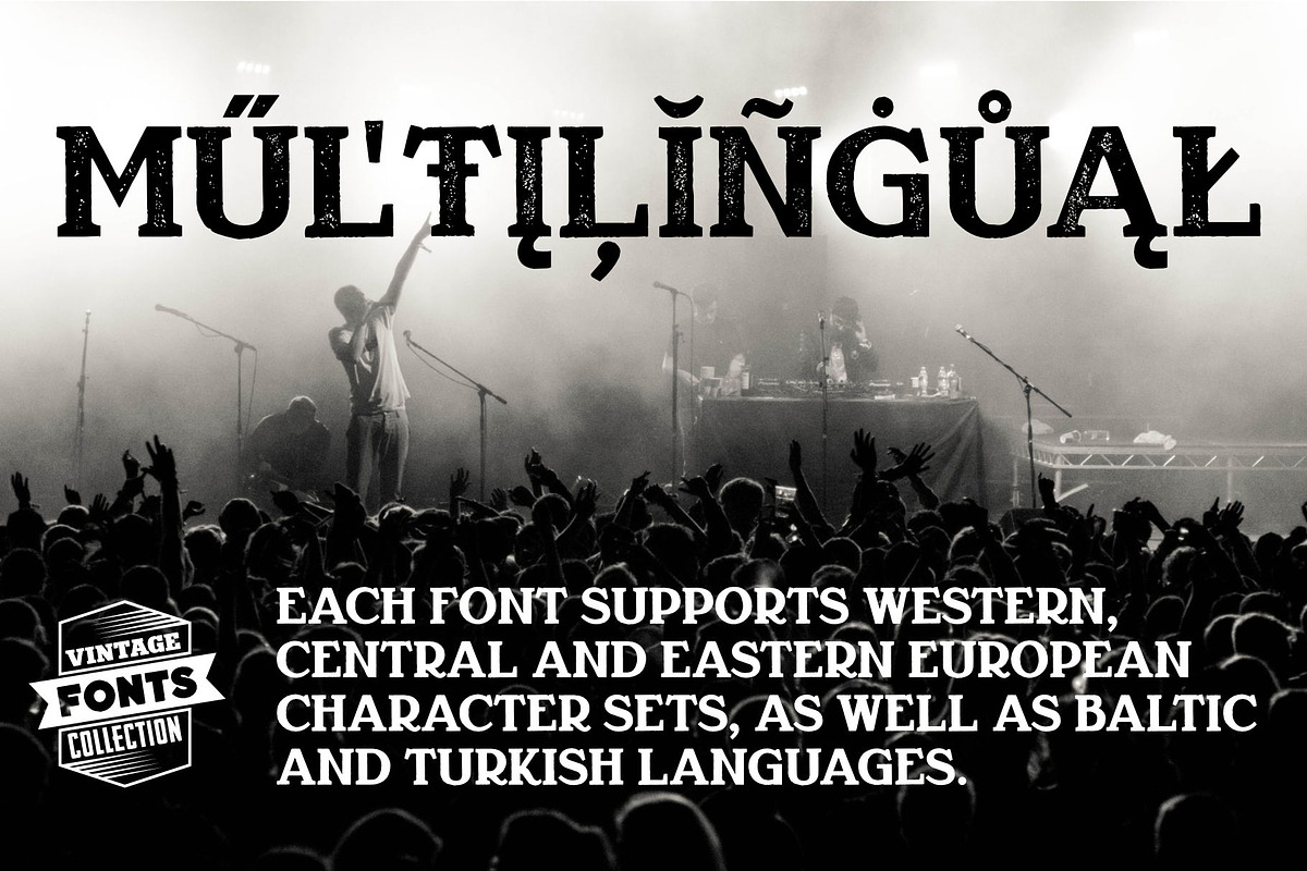 Rewizor - 2 vintage fonts, a Serif Font by Leitmotif (Photo 4 of 5)