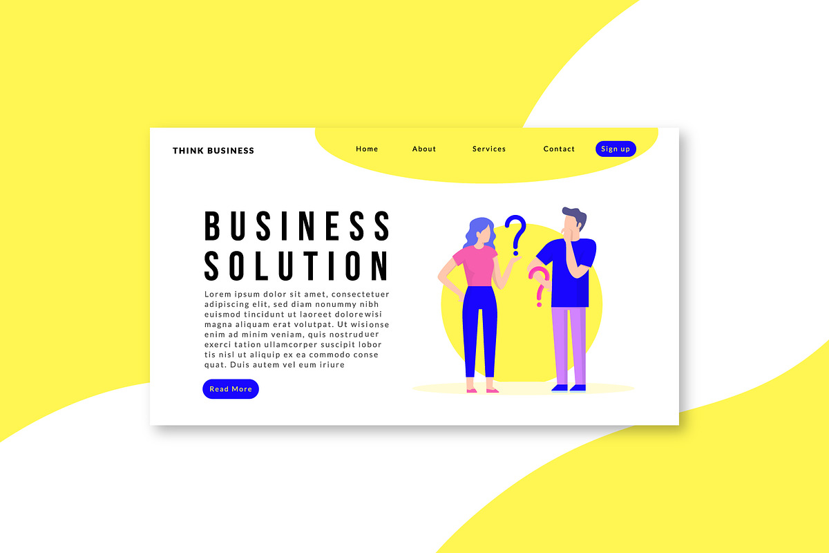 landing page collection 2020, a Landing Page Template by designbydi (Photo 5 of 6)