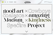 NY Glamour Authentic, a Serif Font by NYDESIGN (Thumbnail 9 of 10)