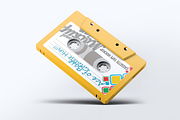Cassette Tape Mock-Up, a Product Mockup by Se٧enStudio (Thumbnail 3 of 8)