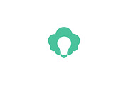 Creative Light Bulb Brain Cloud Logo, a Branding & Logo Template by arhabib (Thumbnail 6 of 17)