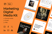 Jewelry Figma Social Media Templates, a Social Media Template by EGO Creative Innovations (Thumbnail 1 of 5)