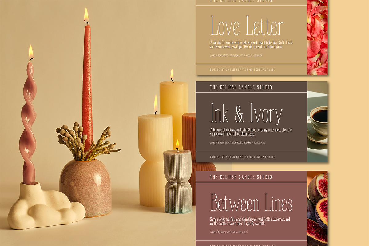 Chapter House · Handwritten Serif, a Serif Font by Courtney Gosser Design (Photo 7 of 10)