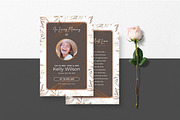 Funeral Program And Prayer Card, a Brochure Template by crazyOWL (Thumbnail 4 of 8)