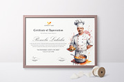 Chef Certificate, a Stationery Template by DesignDevisers (Thumbnail 4 of 10)