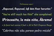 Slantinel, a Sans Serif Font by illunatic (Thumbnail 6 of 8)