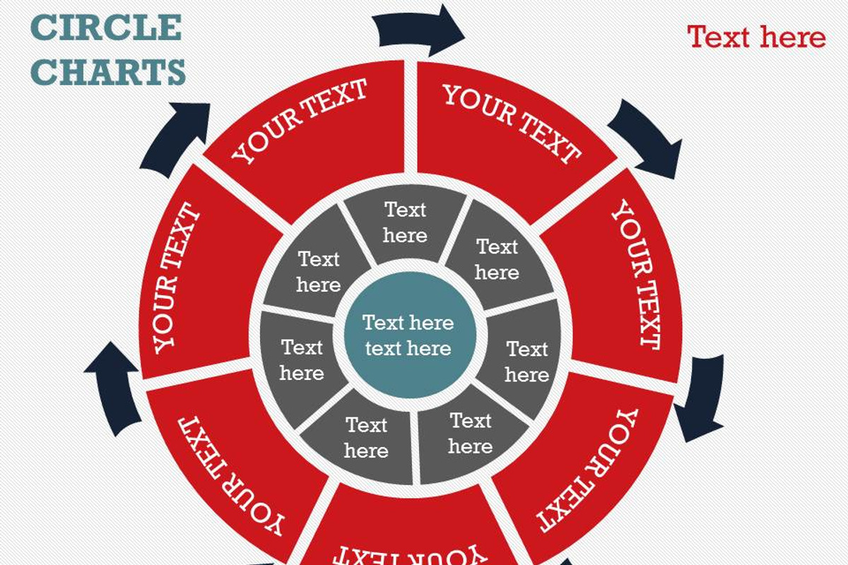 Circle Chart 1 PowerPoint Template, a Presentation Template by Yes Presentations (Photo 5 of 18)