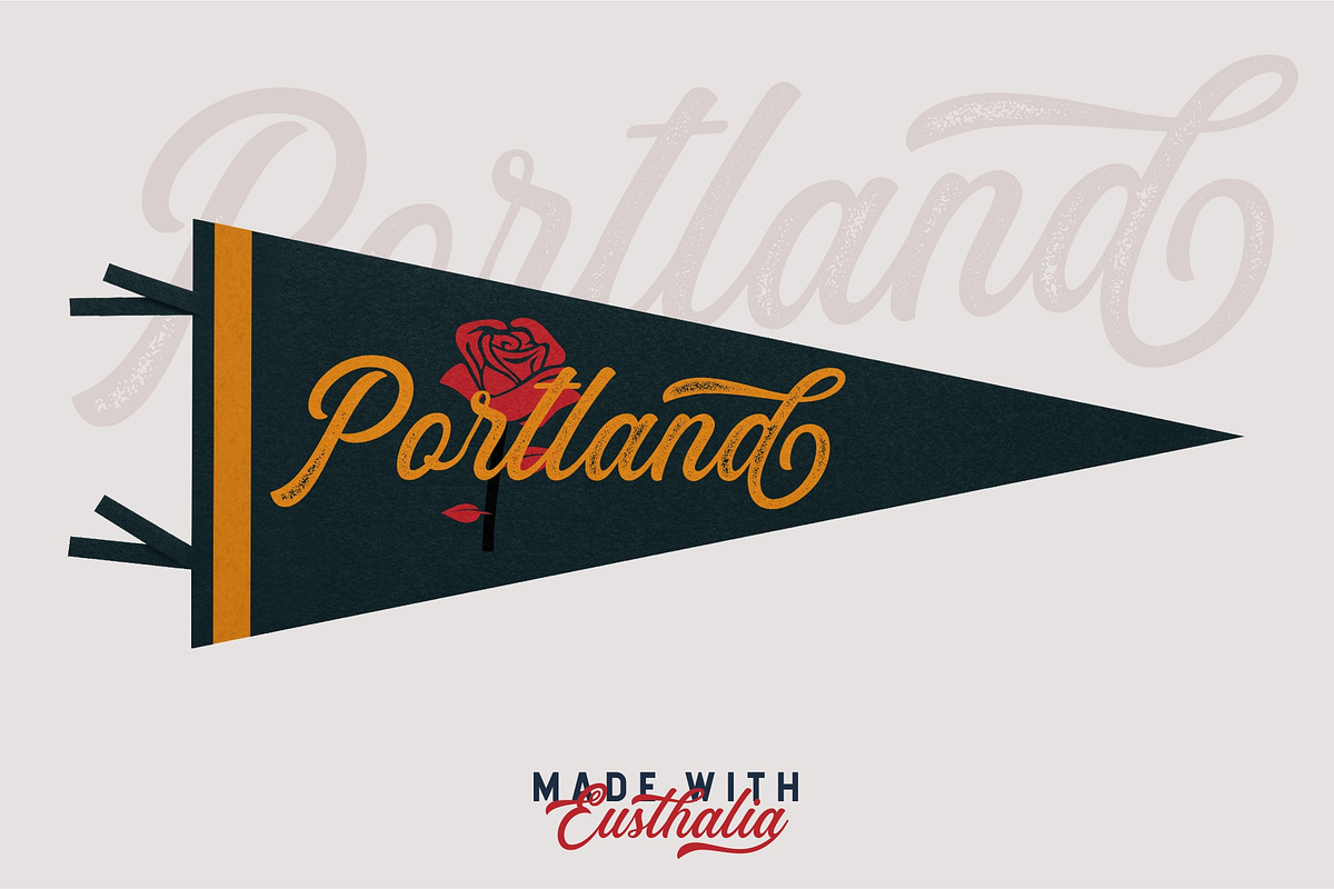 Eusthalia Typeface, a Script Font by YdhraStudio (Photo 9 of 11)