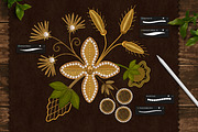 Goldwork Art Box For Procreate, a Brush Add-On by bokettori (Thumbnail 13 of 18)