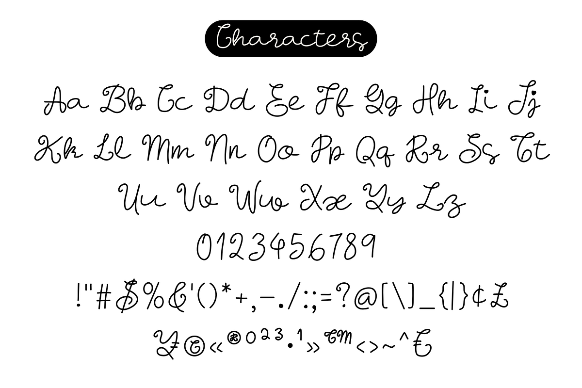 Simple Wedding is a handwritten font, a Script Font by Brown Cupple (Photo 7 of 7)