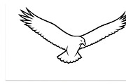 Powerful eagle flying wall art, an Illustration by Amazin_art (Thumbnail 7 of 26)