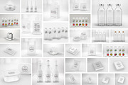BUNDLE: Clear Packaging Mockups, a Cups & Container Mockup by INCDesign (Thumbnail 7 of 11)