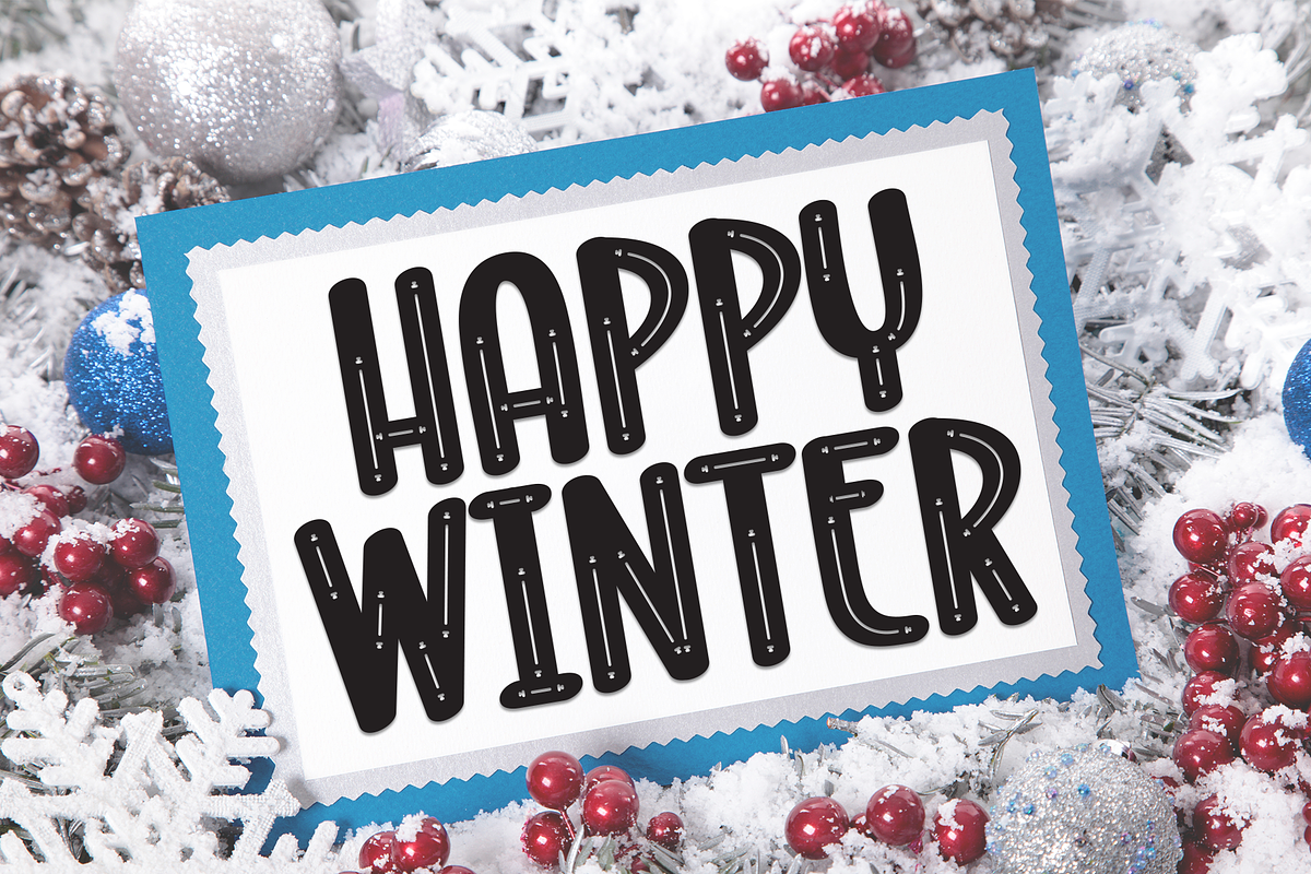 Sweet Christmas | Script Font, a Script Font by Scratchones (Photo 4 of 8)