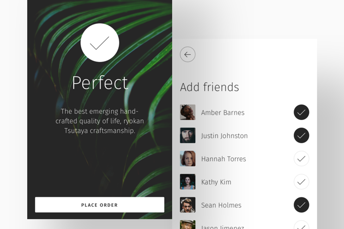 Curated — UI Kit, an UI Kit Template by cadencezero | Creative Market