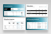 Table Infographic Presentation, a Presentation Template by BrandPacks (Thumbnail 2 of 7)