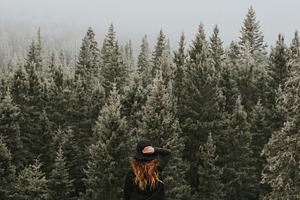 Girl in trees featuring nature, trees, and view