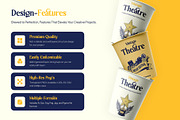 Cinema and Theatre Icon Set, a Decorative Illustration by Creative Stall (Thumbnail 2 of 8)