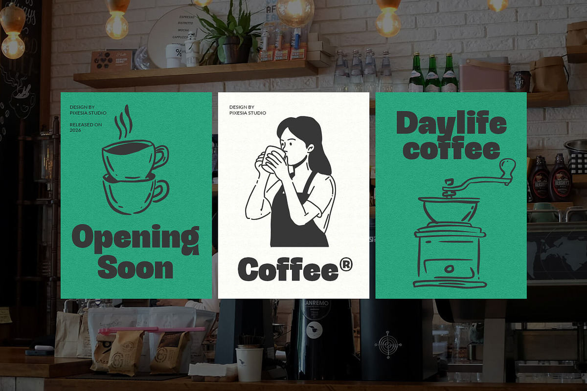 Glugate - Bold Display Font, a Sans Serif Font by Pixesia Studio (Photo 8 of 12)