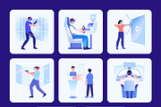 VR Illustration Art Set, a Technology Illustration by Brickclay (Thumbnail 9 of 9)