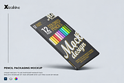 Colored Pencils 12 Pack Mockup, a Pens & Pencil Mockup by Xtrahive (Thumbnail 1 of 2)