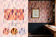 Retro geometry seamless pattern set, a Pattern Graphic by Momosama Studio (Thumbnail 3 of 5)