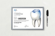 Dental Certificate, a Stationery Template by DesignDevisers (Thumbnail 5 of 10)